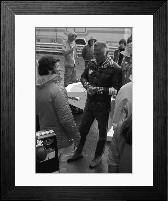 Framed Print : Gianni Agnelli ar Grand Prix of Monaco Framed Print : Gianni Agnelli ar Grand Prix of Monaco