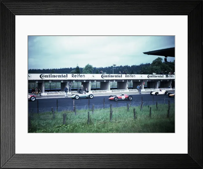 Framed Print : 1966 German Grand Prix Framed Print : 1966 German Grand Prix