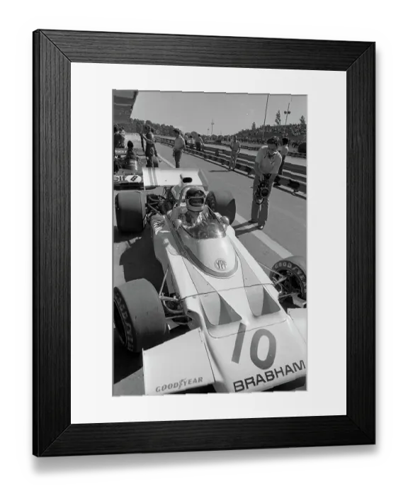 Framed Print : Carlos Reutemann At The Argentine Grand Prix