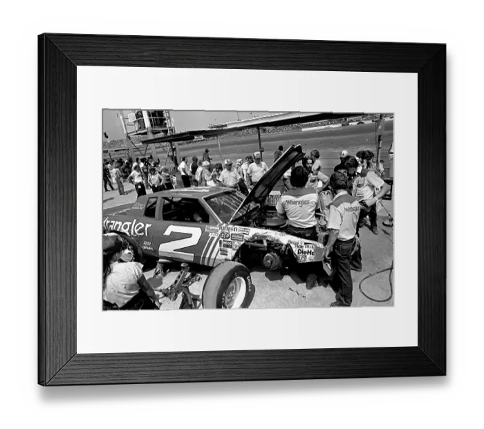Framed Print : 1981 Firecracker 400 Framed Print : 1981 Firecracker 400