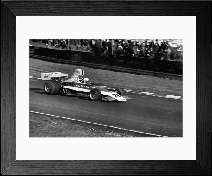 Framed Print : Mark Donahue, Grand Prix Framed Print : Mark Donahue, Grand Prix