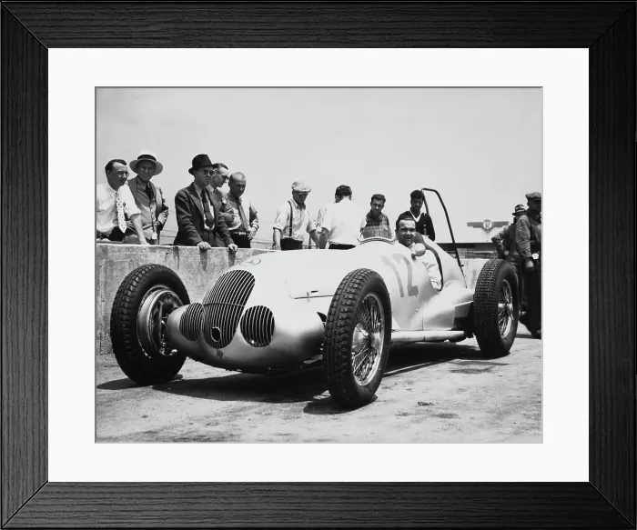 Framed Print : Rudolf Caracciola, German Racing Driver