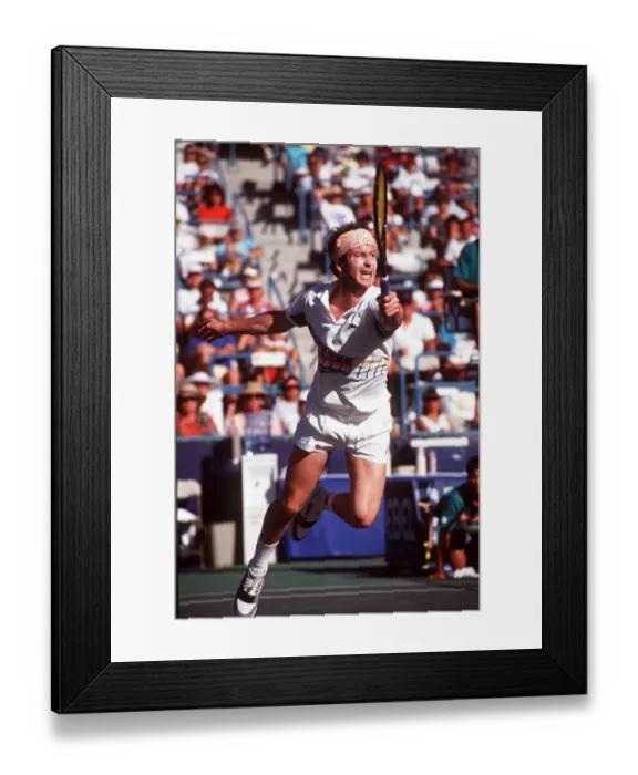 Framed Print : John McEnroe Framed Print : John McEnroe