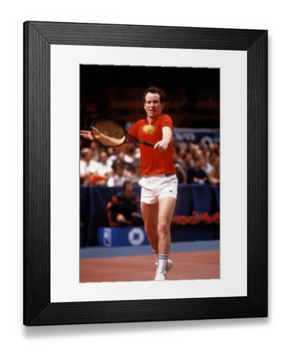 Framed Print : John McEnroe Framed Print : John McEnroe