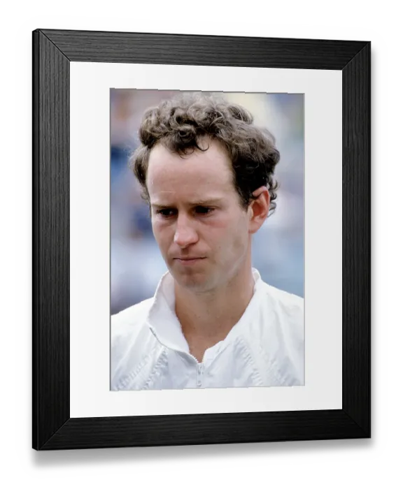 Framed Print : John McEnroe Framed Print : John McEnroe