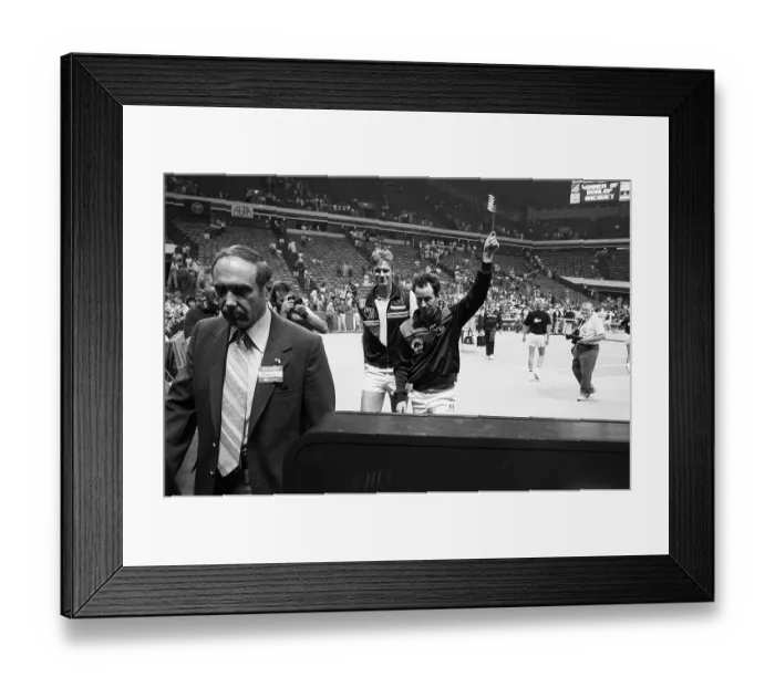 Framed Print : Davis Cup 7-14-1984 The OMNI Framed Print : Davis Cup 7-14-1984 The OMNI