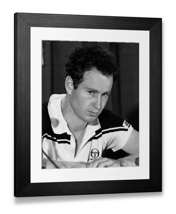 Framed Print : Davis Cup 7-14-1984 The OMNI Framed Print : Davis Cup 7-14-1984 The OMNI