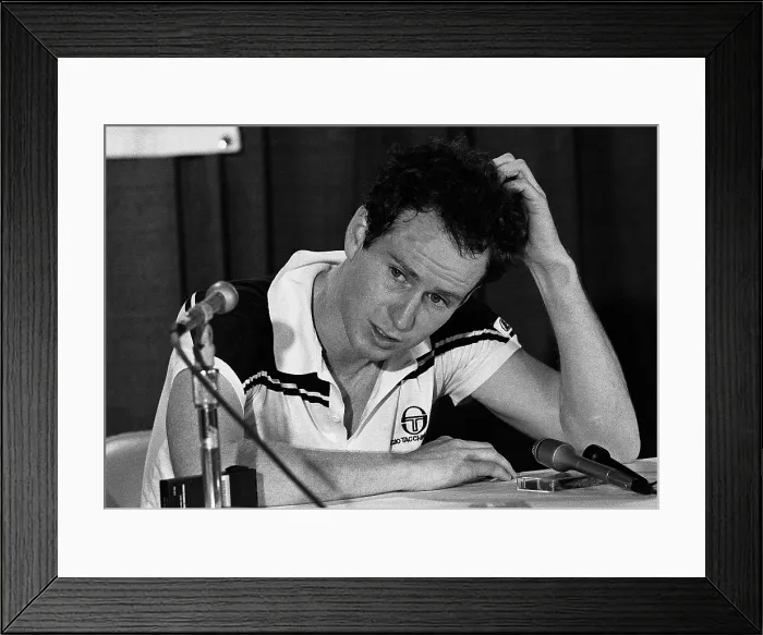 Framed Print : Davis Cup 7-14-1984 The OMNI Framed Print : Davis Cup 7-14-1984 The OMNI