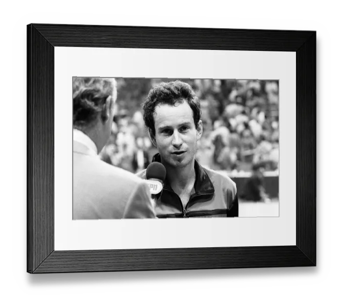 Framed Print : Davis Cup 7-14-1984 The OMNI Framed Print : Davis Cup 7-14-1984 The OMNI