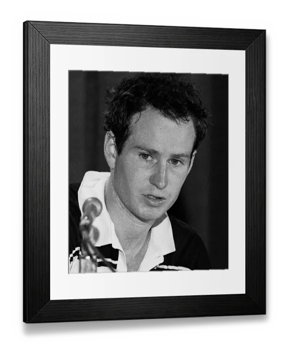 Framed Print : Davis Cup 7-14-1984 The OMNI Framed Print : Davis Cup 7-14-1984 The OMNI