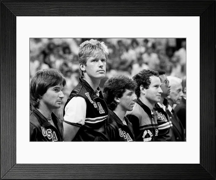 Framed Print : Davis Cup 7-14-1984 The OMNI Framed Print : Davis Cup 7-14-1984 The OMNI