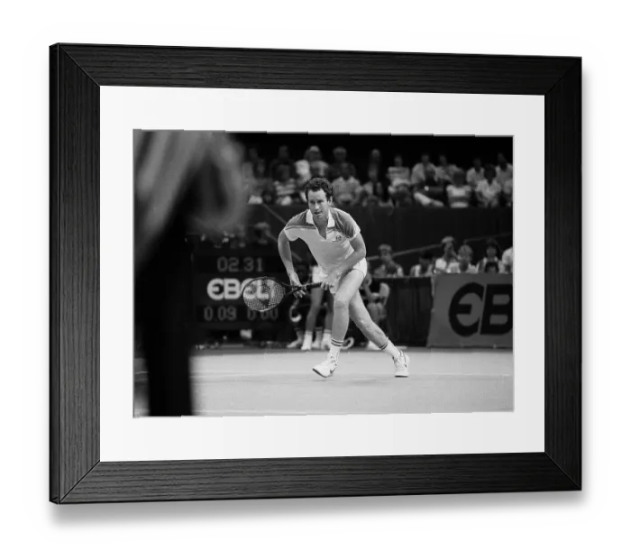 Framed Print : Davis Cup 7-14-1984 The OMNI Framed Print : Davis Cup 7-14-1984 The OMNI