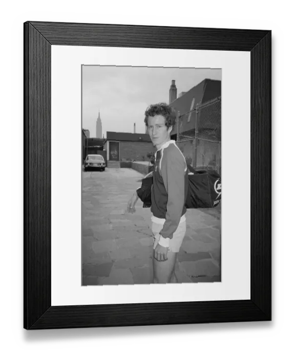 Framed Print : John McEnroe, American Tennis Player Framed Print : John McEnroe, American Tennis Player