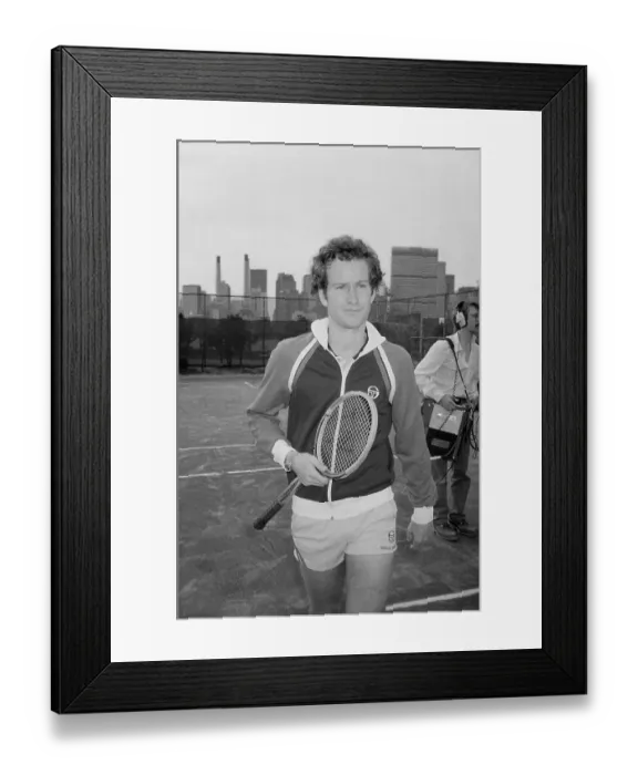 Framed Print : John McEnroe, American Tennis Player Framed Print : John McEnroe, American Tennis Player
