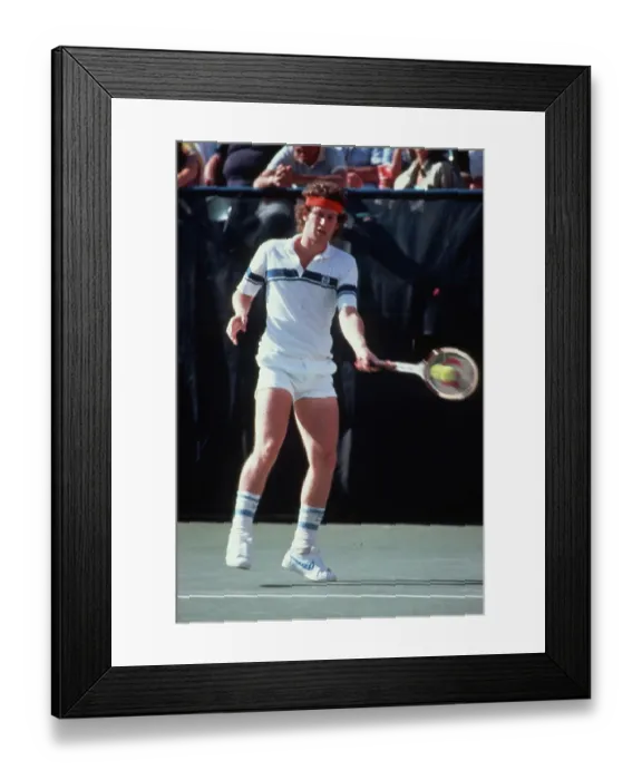 Framed Print : John McEnroe Framed Print : John McEnroe