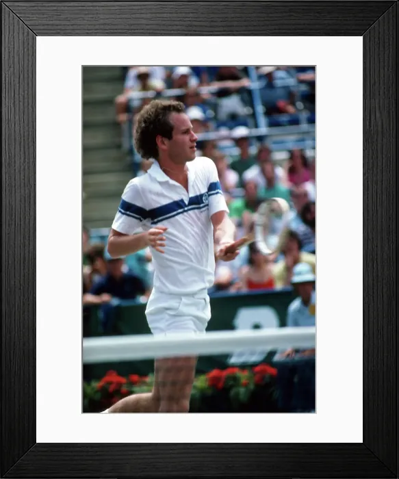 Framed Print : John McEnroe Framed Print : John McEnroe