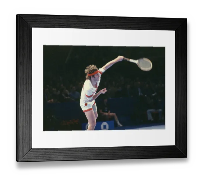 Framed Print : John McEnroe Framed Print : John McEnroe
