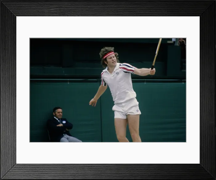 Framed Print : John McEnroe Framed Print : John McEnroe