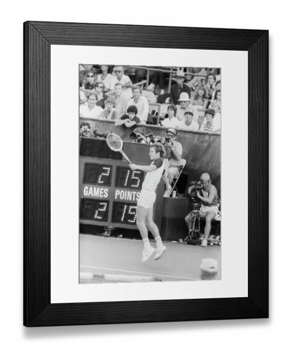 Framed Print : John McEnroe Framed Print : John McEnroe