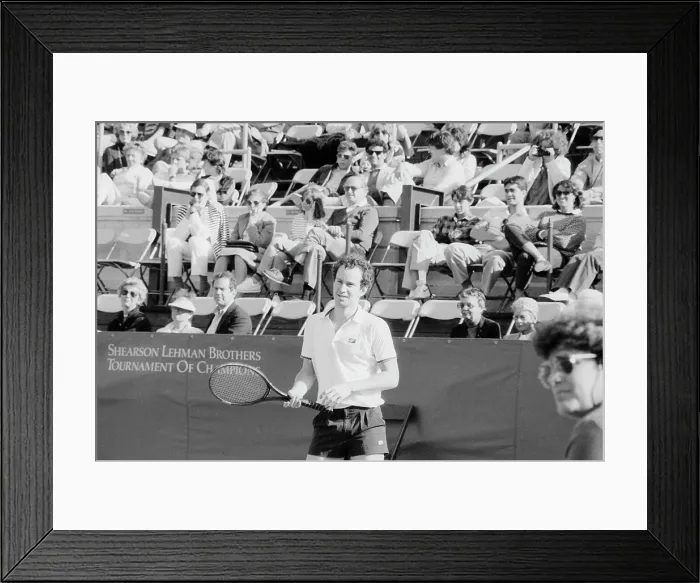 Framed Print : John McEnroe Framed Print : John McEnroe