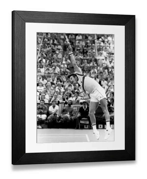Framed Print : Jimmy Connors Framed Print : Jimmy Connors