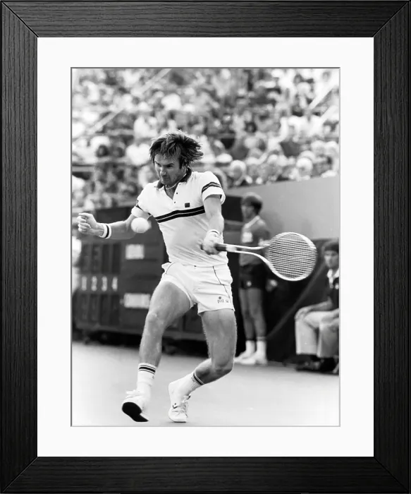 Framed Print : Jimmy Connors Framed Print : Jimmy Connors