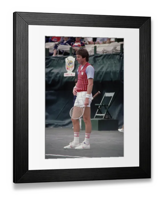 Framed Print : Jimmy Connors - Mercedes Tournament Of Champions Framed Print : Jimmy Connors - Mercedes Tournament Of Champions
