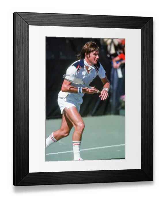 Framed Print : Jimmy Connors Framed Print : Jimmy Connors