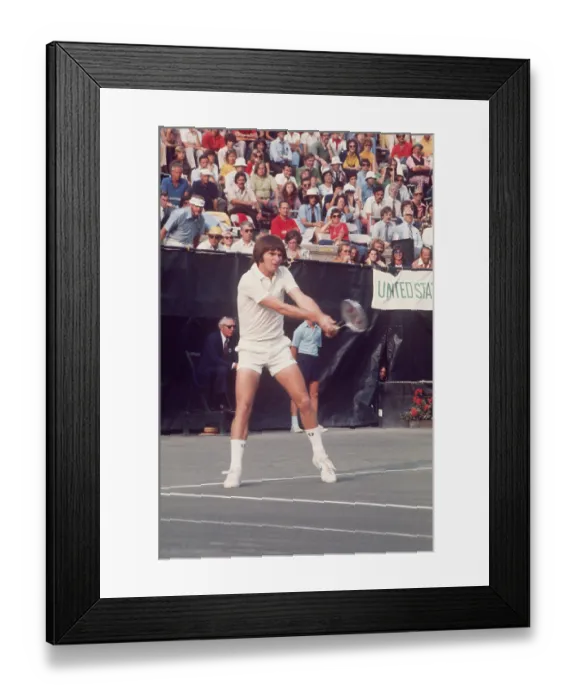 Framed Print : Jimmy Connors Framed Print : Jimmy Connors