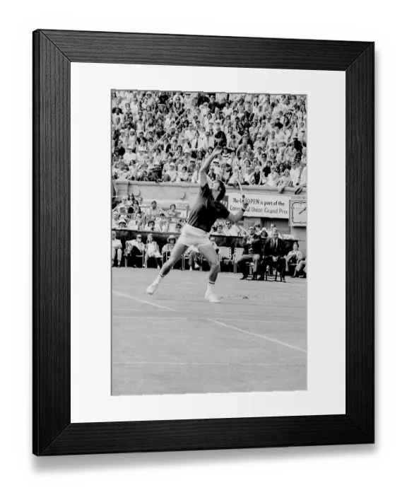 Framed Print : Jimmy Connors Framed Print : Jimmy Connors