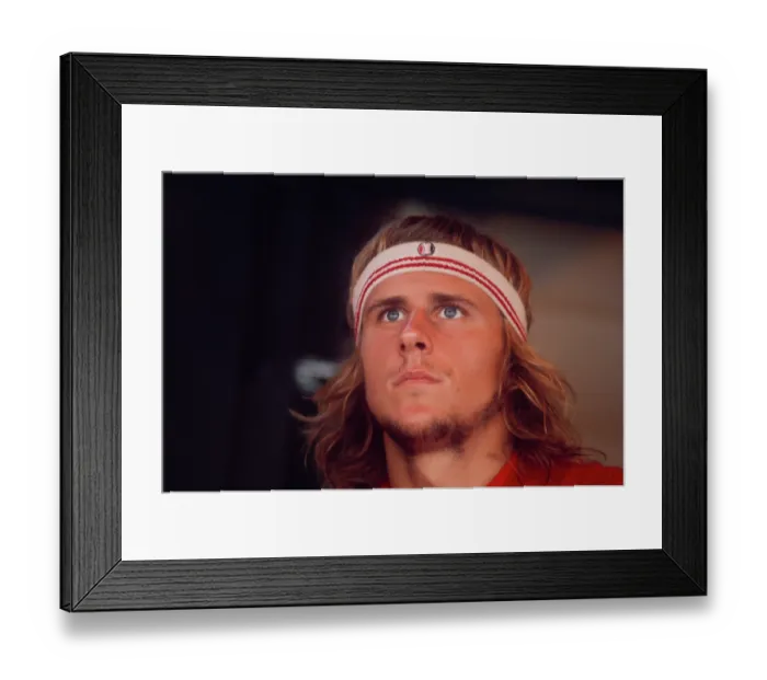 Framed Print : Bjorn Borg Framed Print : Bjorn Borg