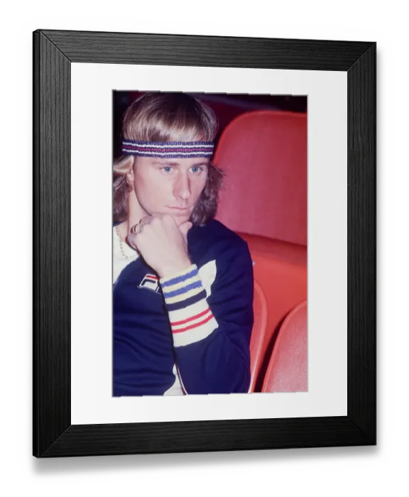 Framed Print : Bjorn Borg Framed Print : Bjorn Borg