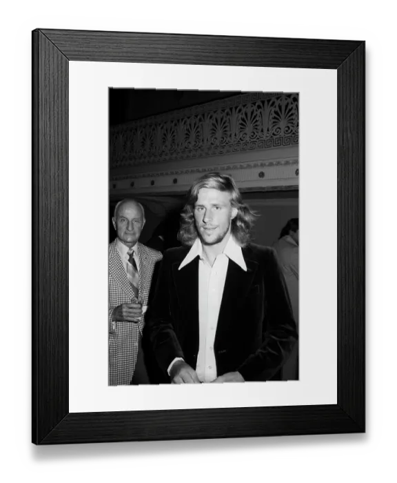 Framed Print : Bjorn Borg