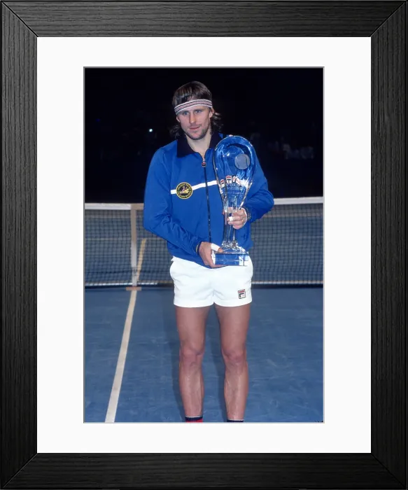 Framed Print : 1980 Volvo Masters Tennis Tournament Framed Print : 1980 Volvo Masters Tennis Tournament