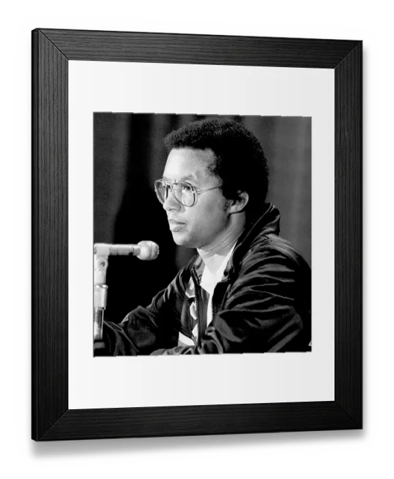 Framed Print : Davis Cup 7-14-1984 The OMNI Framed Print : Davis Cup 7-14-1984 The OMNI