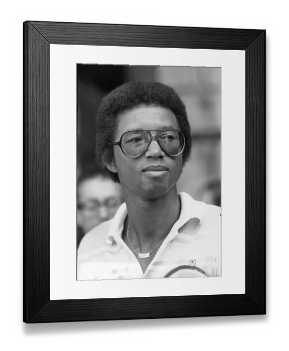 Framed Print : Arthur Ashe Framed Print : Arthur Ashe