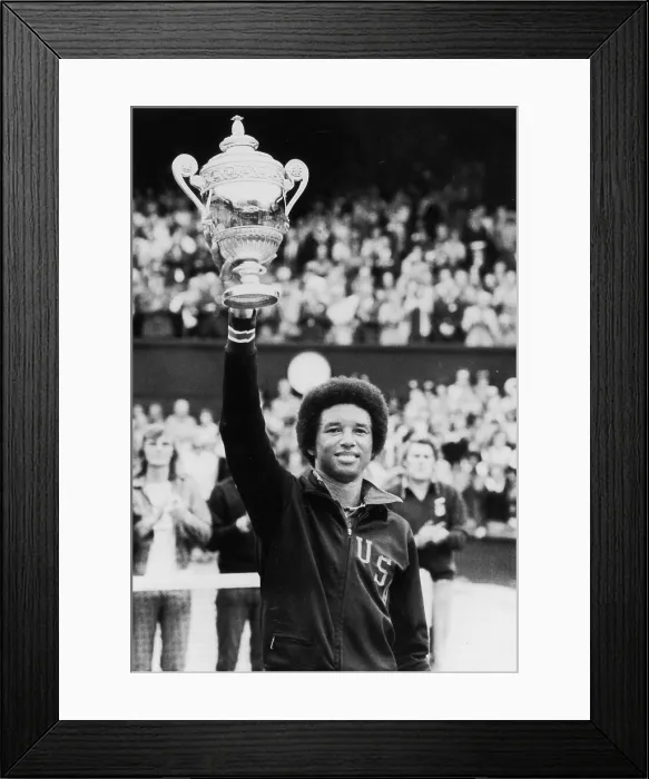 Framed Print : Arthur Ashe Framed Print : Arthur Ashe