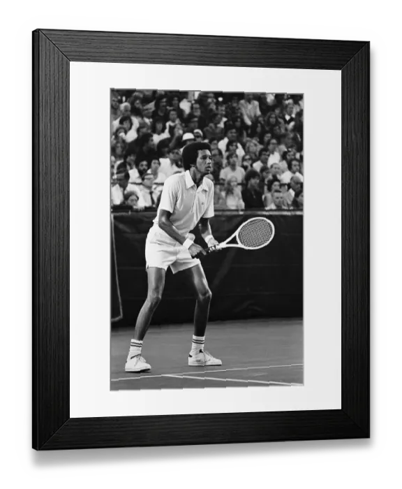 Framed Print : Arthur Ashe At The US Open Framed Print : Arthur Ashe At The US Open