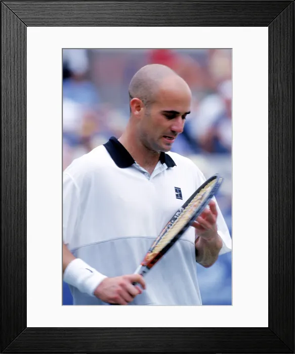 Framed Print : Andre Agassi Framed Print : Andre Agassi