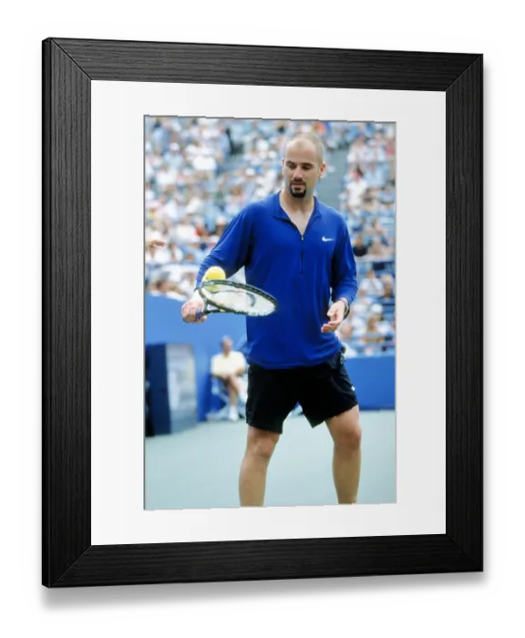 Framed Print : Andre Agassi Framed Print : Andre Agassi