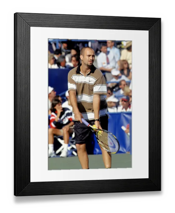 Framed Print : Andre Agassi Framed Print : Andre Agassi
