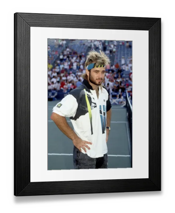 Framed Print : 1989 U.S. Open Tennis Tournament Framed Print : 1989 U.S. Open Tennis Tournament
