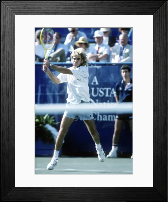 Framed Print : 1989 U.S. Open Tennis Tournament Framed Print : 1989 U.S. Open Tennis Tournament