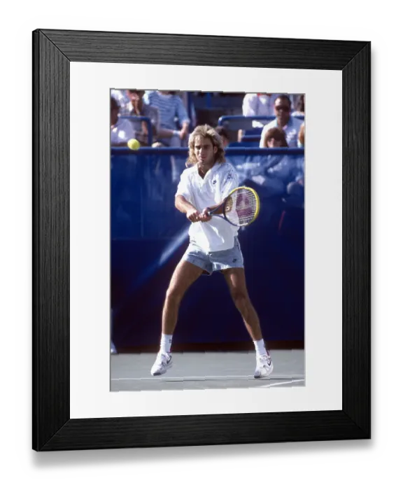 Framed Print : 1989 U.S. Open Tennis Tournament Framed Print : 1989 U.S. Open Tennis Tournament