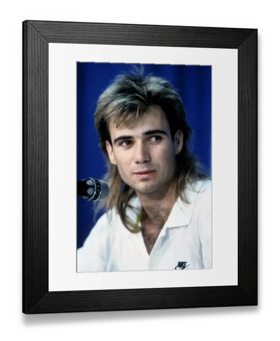 Framed Print : 1989 Nabisco Masters Framed Print : 1989 Nabisco Masters