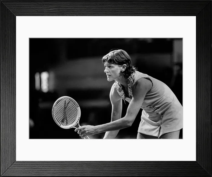 Framed Print : Australian tennis player Margaret Court at the Virginia Slims Tennis tournament at the International Ampitheater in Chicago, Illinois Framed Print : Australian tennis player Margaret Court at the Virginia Slims Tennis tournament at the International Ampitheater in Chicago, Illinois