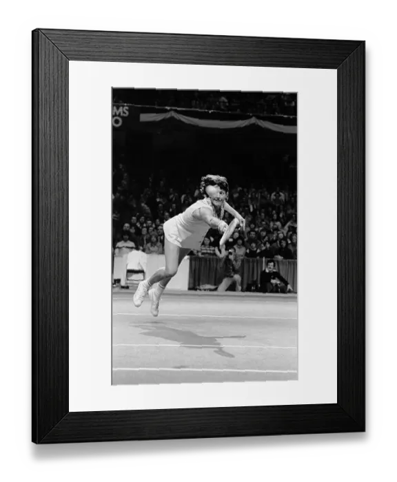 Framed Print : Australian tennis player Margaret Court at the Virginia Slims Tennis tournament at the International Ampitheater in Chicago, Illinois Framed Print : Australian tennis player Margaret Court at the Virginia Slims Tennis tournament at the International Ampitheater in Chicago, Illinois