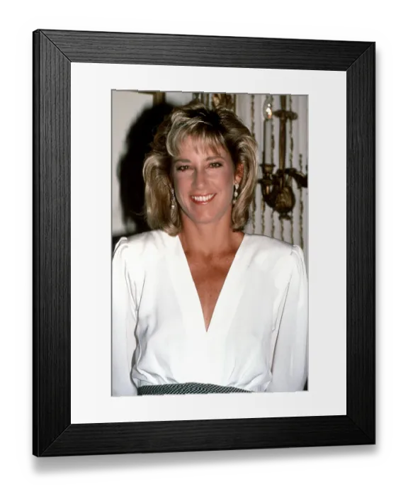 Framed Print : Chris Evert