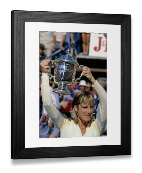 Framed Print : Chris Evert Lloyd