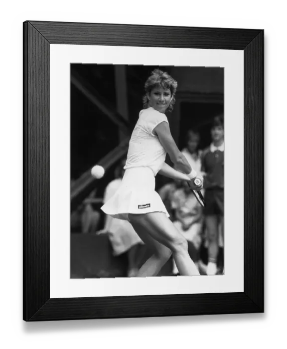 Framed Print : Chris Evert Framed Print : Chris Evert